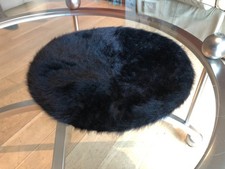 Kangol Furgora Women's Beret, Black Fur, Excellent Condition - Barely Worn