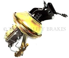 Chevy Truck 11 Power Brake Booster Kit Bail Top Master Disc Drum Valve Kit