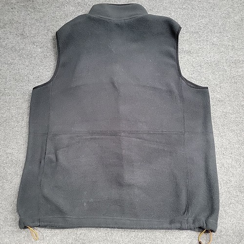 LL Bean Mountain klassische Fleeceweste für Herren grau ultraweich Reißverschluss Größe 2XL groß - Bild 3 von 9
