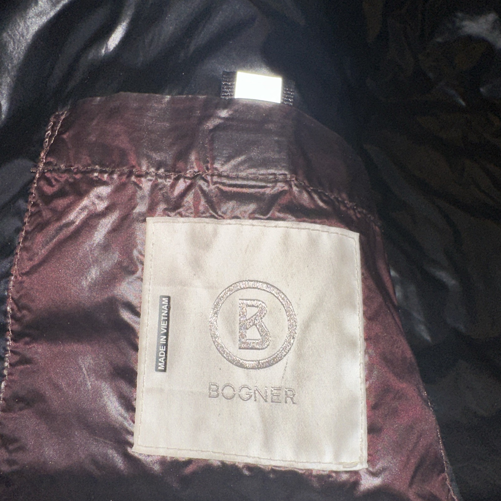 BOGNER DOWN zipper buffer Jacket Size Small - image 7