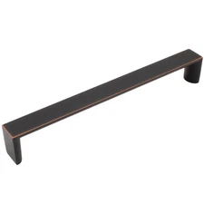 Plateau Cabinet Pull, 192 Millimeters, Vintage Bronze by Stone Harbor Hardware