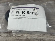3M Scott P100 Twin Filter Cartridges For 742 F, N, R Series 2Pack Niosh 7422-FP1