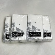 Swankie Hankie Tissue Packs-Silver Anniversary Set Of 5 Packages