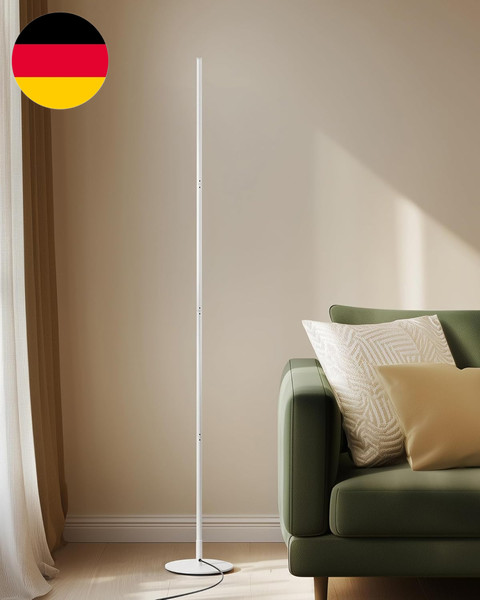 Edishine Stehlampe Wohnzimmer, Led Stehlampe Dimmbar, 3000K WarmweißE Stehleucht-image