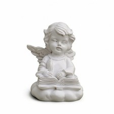 Engel aus Kunstharz Retro Engelsfigur Vintage f&uuml;r Regal, Deko-Liebhaber,
