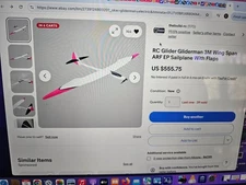 Bird of Time Gliderman RC Glider