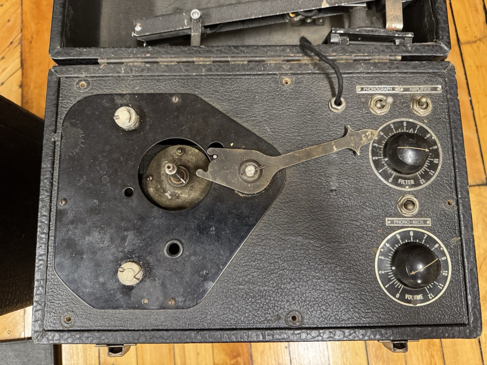 Magnavox Field Coil Speaker w/ SE 6L6 6C8G Tube Amp 78 rpm Western Electric Era