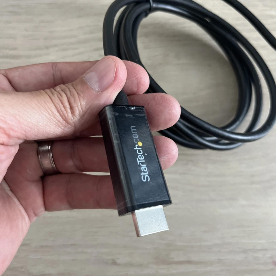 StarTech MDP2HDMM1MB Mini DisplayPort to HDMI Converter Cable - 3 ft. (1m) - mDP - Image 2 of 4