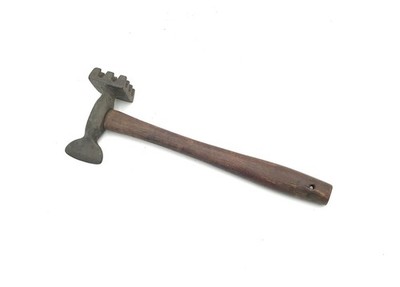 Cast Iron Primitive Butcher Mallet Meat Tenderizer Hammer Ice Breaker Decor