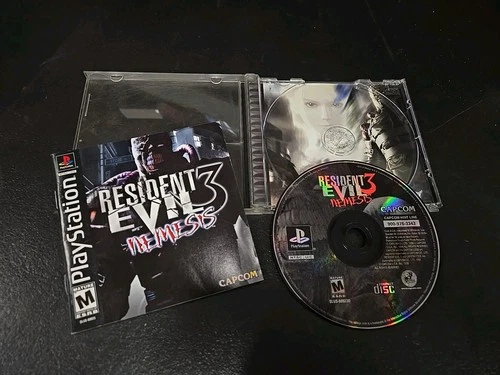 Resident Evil 3 Nemesis PlayStation 1 Ps1- CIB w/Manual Reg Card