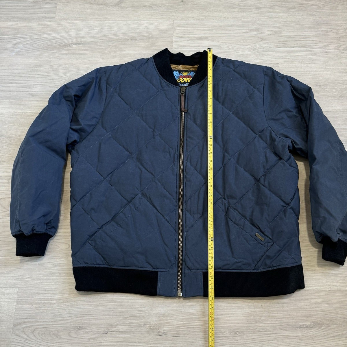 Eddie Bauer Men's 1936 Skyliner Model Quilted Down Bomber Jacket