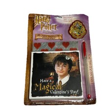 Vintage Harry Potter Valentines Day Cards Chamber Of Secrets W/ Seals  Magnet