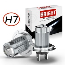For Mercedes-Benz SLK300 SLK350 2006-2011 Pair H7 LED Fog Light Bulbs 6K White