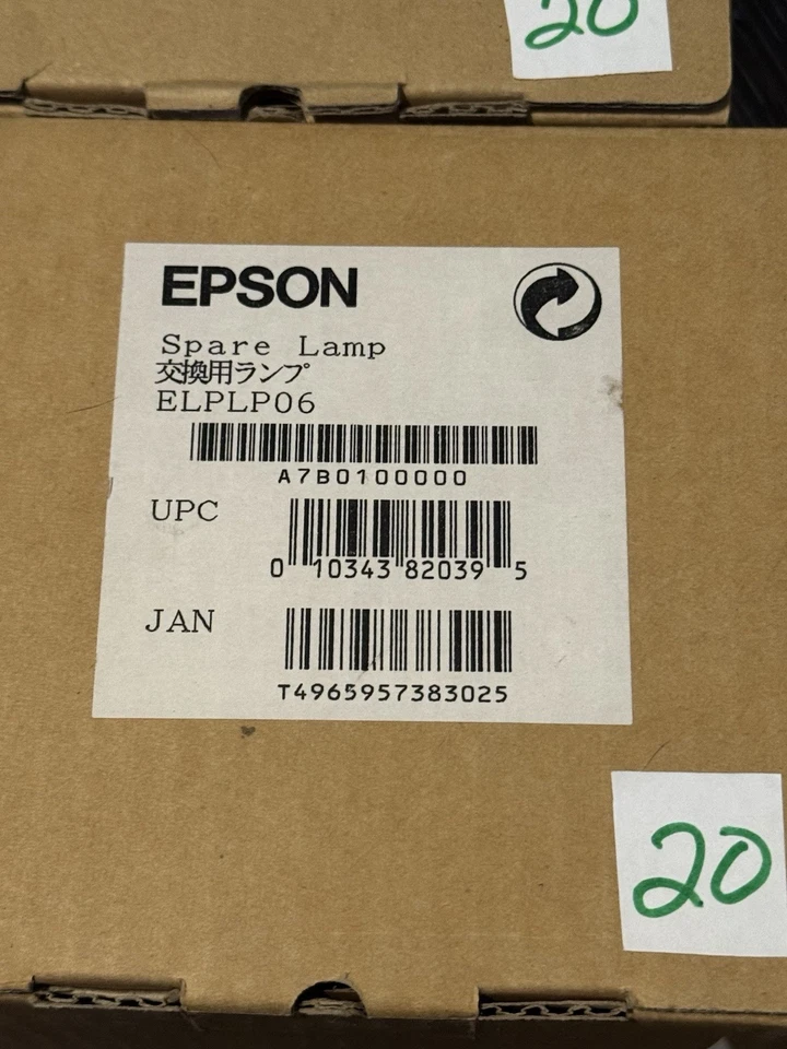 NEW OEM Epson ELPLP06 Replacement Lamp Projector TV - Image 4 of 4