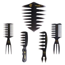 Styling Hair Comb Texturising Comb For Men's Hair Oil Head Texture Comb Tool