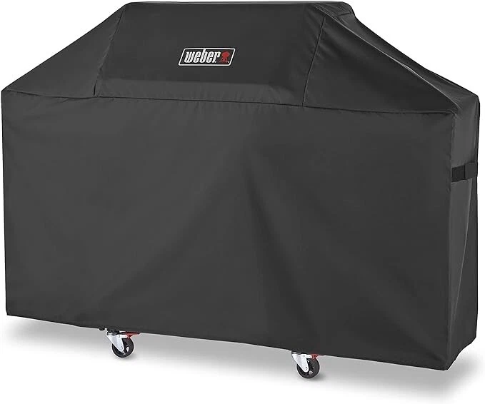 Weber Genesis 300 Series Premium Grill Cover Fits Grills Up To 62 In Weber 7757 - Image 2 of 3