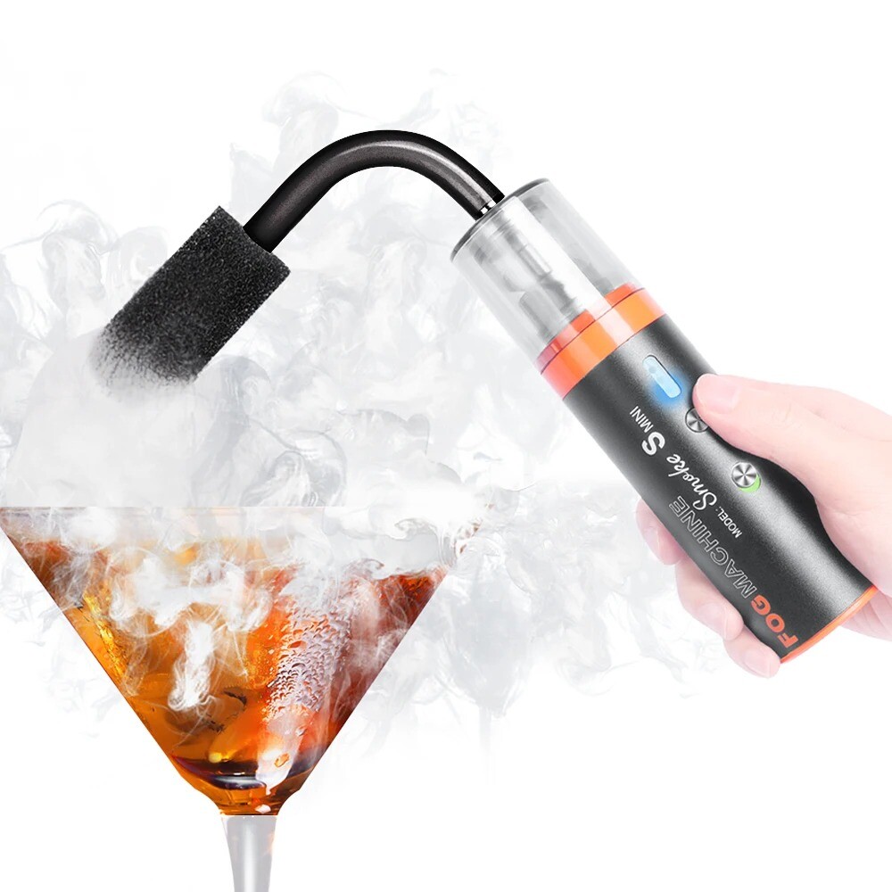 LENSGO Smoke S Mini 15W Handheld Portable Fog Smoke Machine with