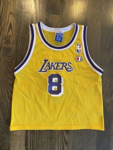 Details about Rare KOBE BRYANT #8 Los Angeles LA Lakers Champion Jersey Toddler L (7) Details about Rare KOBE BRYANT #8 Los Angeles LA Lakers Champion Jersey Toddler L (7)