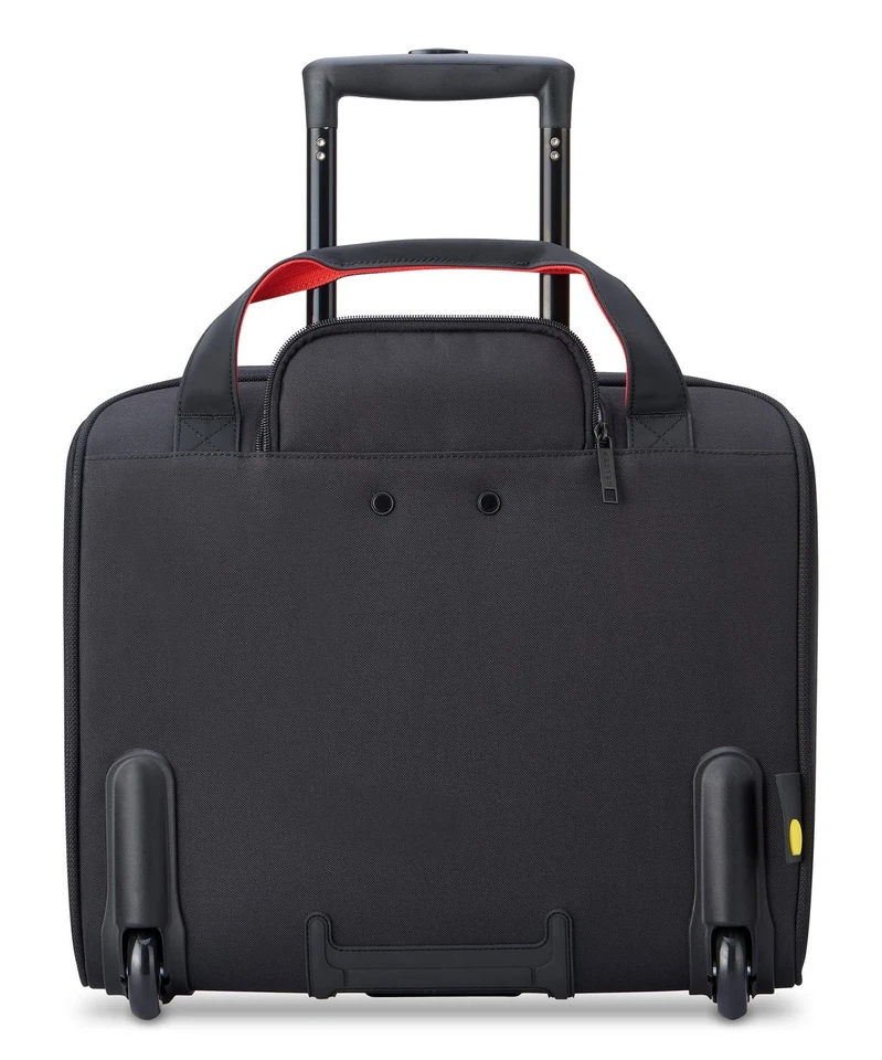 DELSEY PARIS Parvis Plus 2 Rolls Trolley-Boardcase Trolley Black schwarz rot - Bild 3 von 4