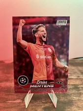 Dries Mertens - Pink/Red Electric Charge Refractor #97 - 2023-24 Topps Stadium