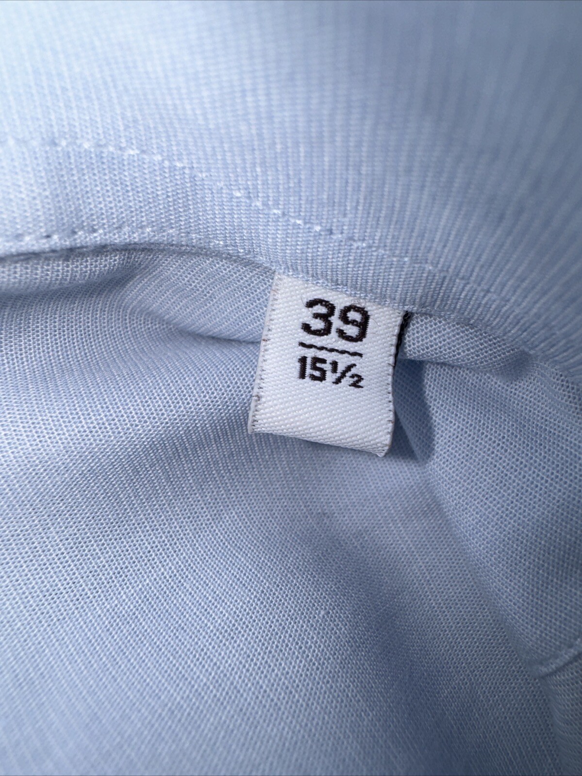 Camicissima Bergamo Men's Dress Shirt Size 39 (15.5) Blue French Cuffs