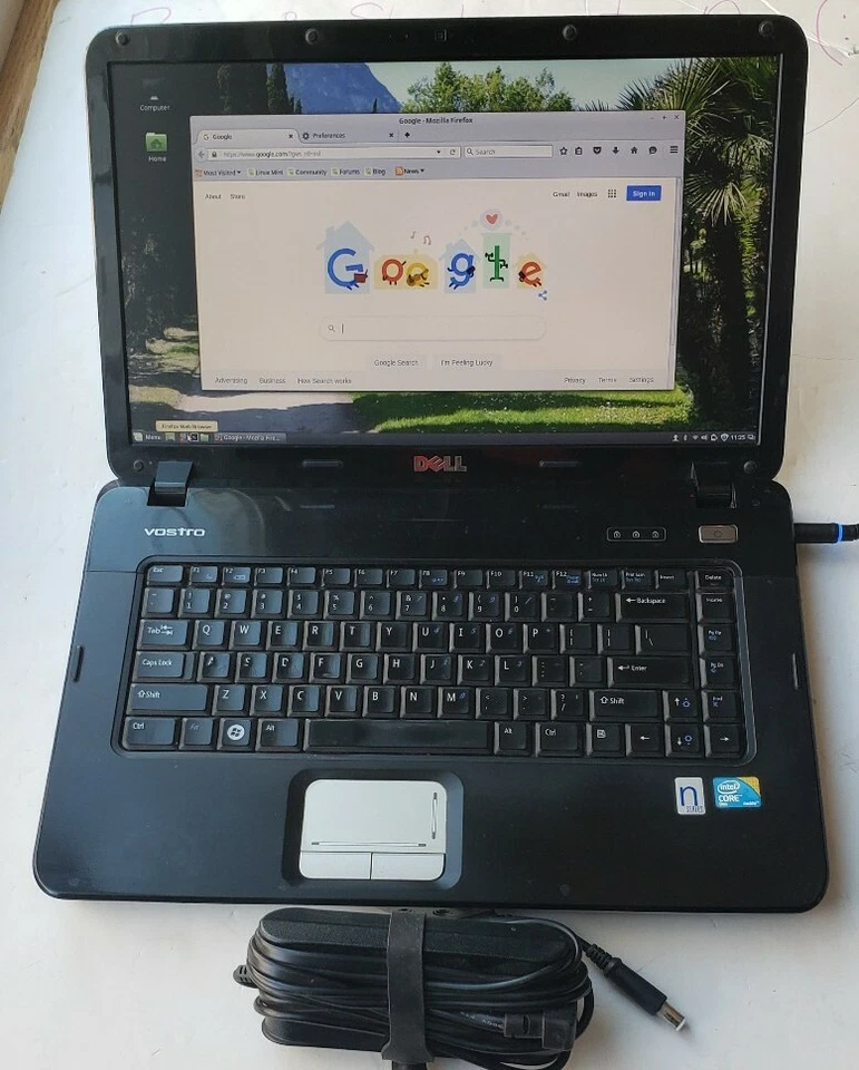 Dell Vostro 1015 Intel Core 2 Duo 2.20Ghz 2GB RAM 80GB WEBCAM WIFI WIN 7  - Image 2 of 4