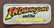 Indiana Jones and the Temple of Doom Iron-On Patch
