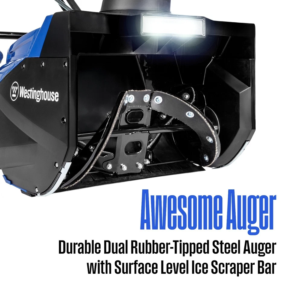 Westinghouse Open Box 18 in. 120-Volt Single-Stage Corded Electric Snow Blower - Image 2 of 4