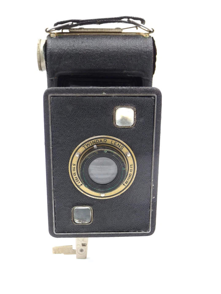 Jiffy Kodak Six-20 camera with J. K. Six-16 box and manual Foto 2 de 4