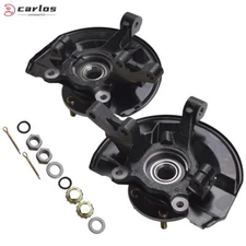 Front Steering Knuckle + Wheel Hub Bearings For DODGE CALIBER 2007 2008-2012