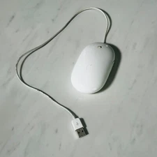 Apple USB Wired Optical Mouse (A1152) - Tested & Working