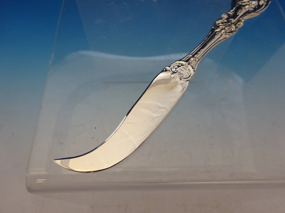 Cuchillo de aguacate Francis I Old de Reed and Barton de plata esterlina hecho a medida 5 5/8 Foto 3 de 4