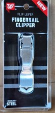 Professional Flip Lever Steel Finger Nail Toenail Clipper Trimmer Cutter NEW
