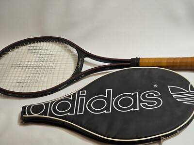 sehr selten Vintage-Adidas Ariane Magnesium Top Tech Tennisschläger, Cover