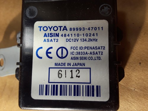 04 - 09 TOYOTA PRIUS HYBRID 1.5L LUGGAGE DOOR LATCH LOCK CONTROL MODULE OEM - Picture 4 of 4