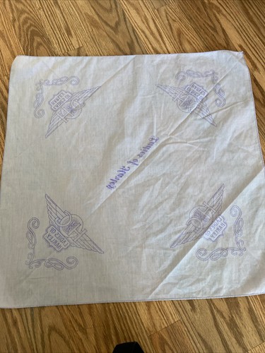 Harley Davidson Ladies Of Harley Lavender Scarf, Angel Wings - Picture 12 of 12