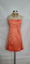 Marc Jacobs Pink Shade Silk Blend Spaghetti Straps Pleated Dress Size 4