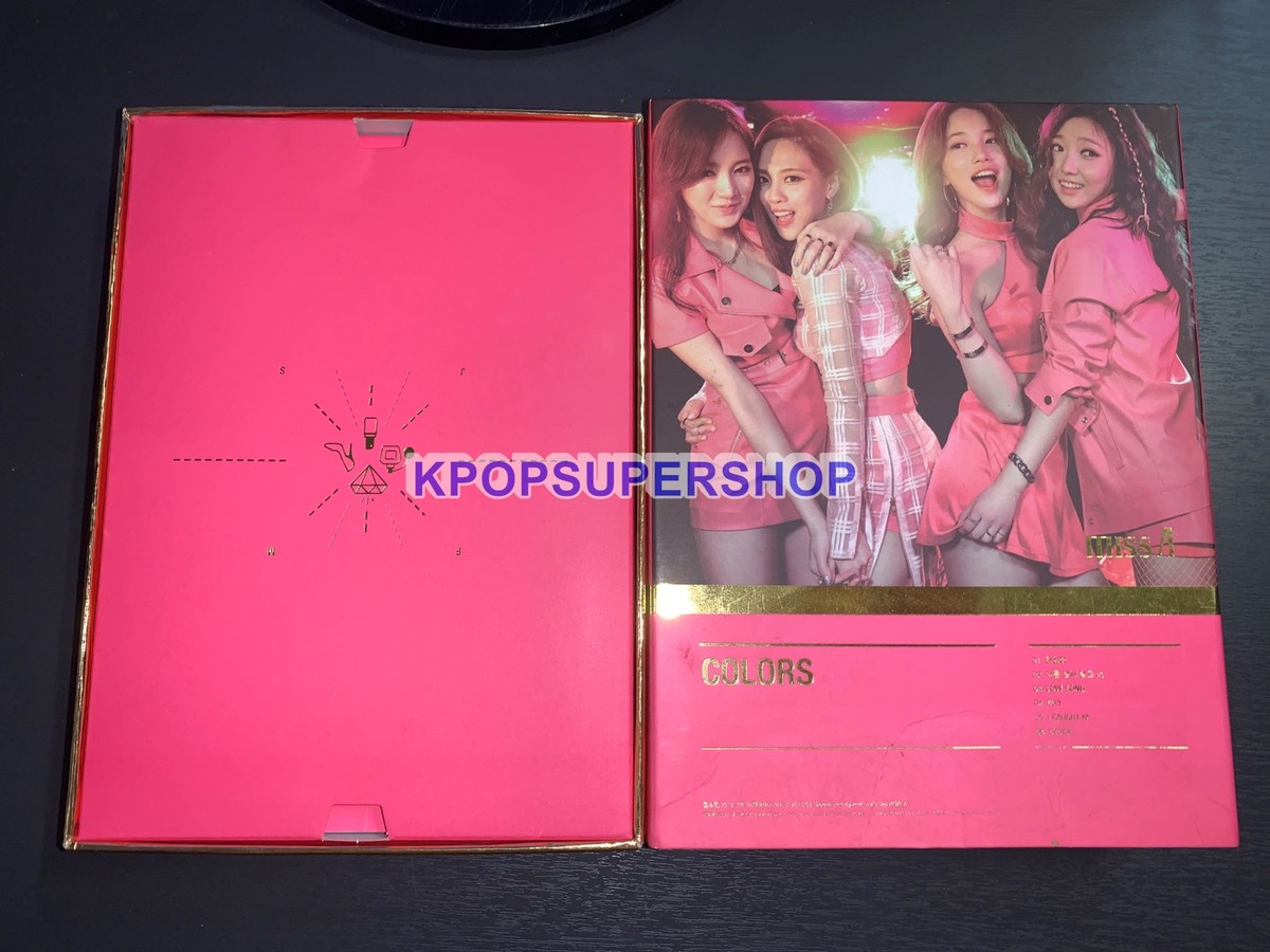 MISS A The 7th Project Album Colors CD Photobook Suzy Good