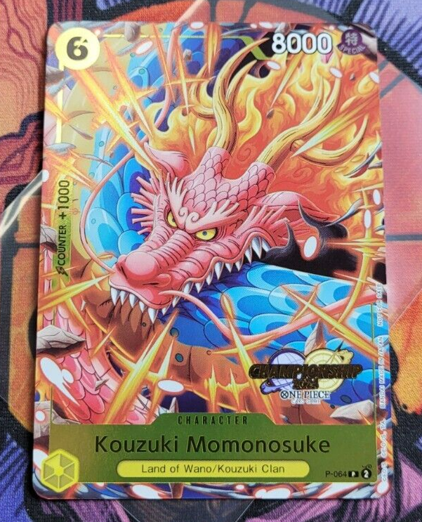 Kouzuki Momonosuke P-064 CS 2024 Celebration Pack Promo One Piece Card English