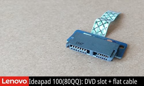 Lenovo Ideapad 100-15IBD (80QQ): DVD connector with flat cable NS-A681 - Picture 4 of 4