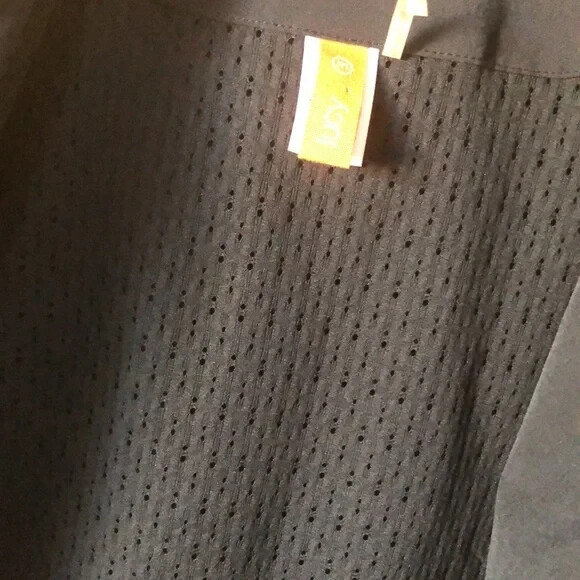 Lucy Flex Black Athletic Jacket Size M - image 7