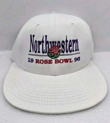 Vintage Northwestern Wildcats 1996 Hat Rose Bowl New With Tags Snapback USA NOS