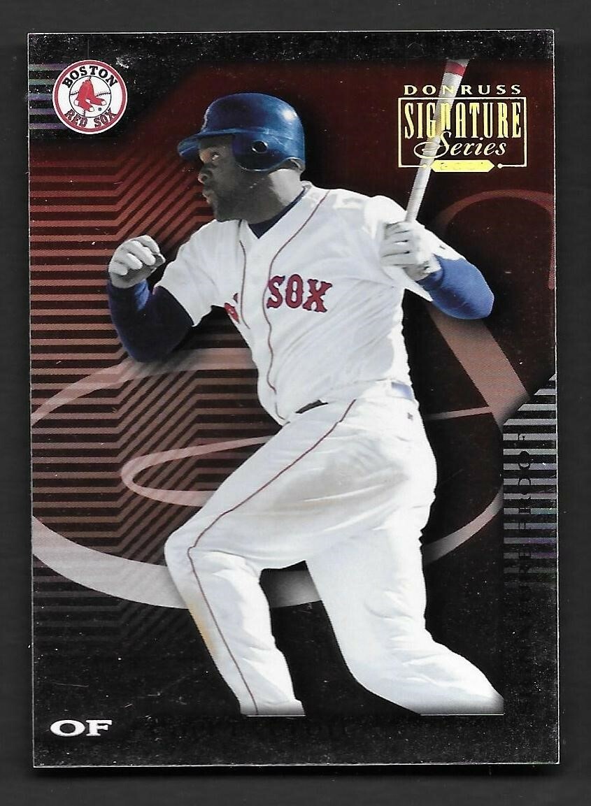 2001 Donruss Signature Proofs #65 Carl Everett Boston Red Sox 156/175