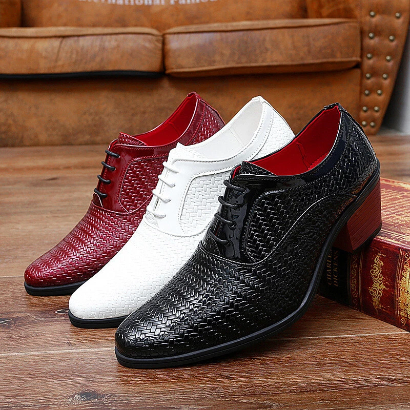 High heel formal best sale shoes for men