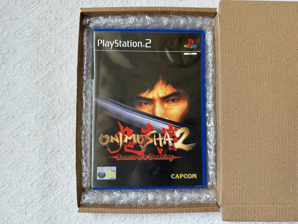 Onimusha 2 Samurai's Destiny PS2 - UK PAL GC CIB - High Quality Packing - Image 2 of 4