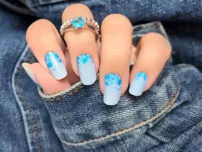 ZAUBERNÄGEL4HOME Nagelfolie, selbstklebende Nagelfolie, Nailwraps