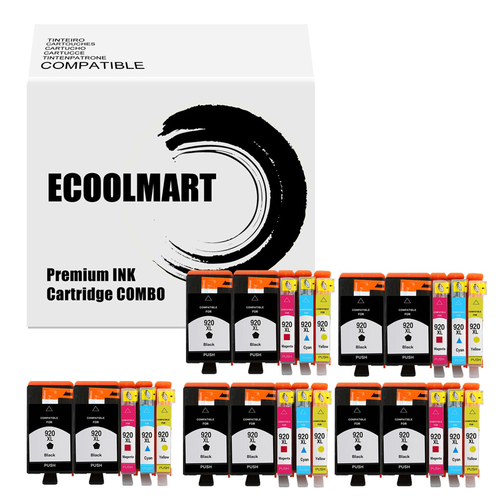 25PK Ink Cartridge replace for HP 920XL Officejet E609n E709n E710a 7000