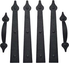 SANKINS Garage Door Magnetic Decorative Hardware Carriage Accents Faux 1 Pack 