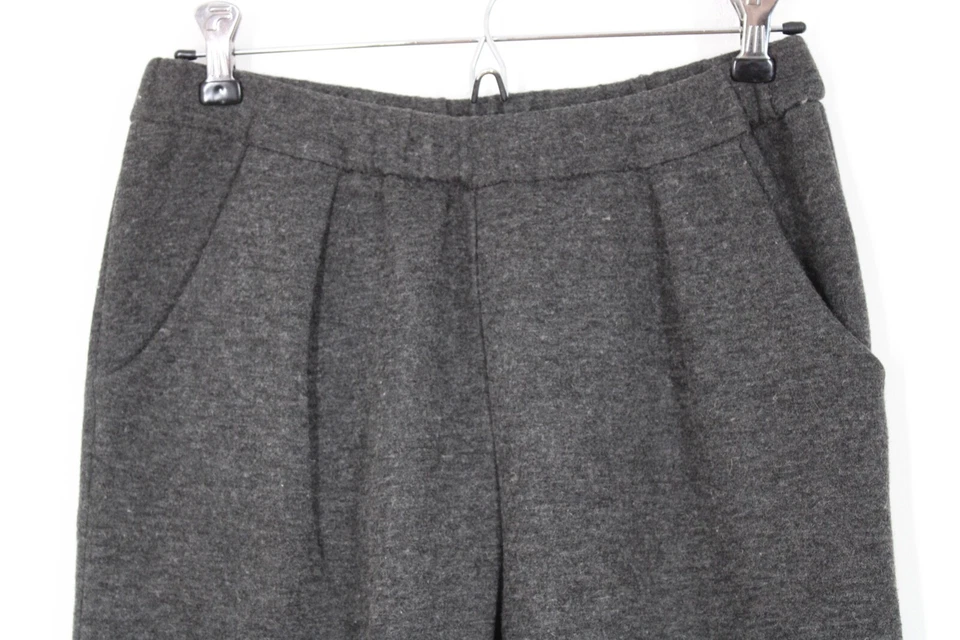 Journal Standard Relume F Charcoal Gray Wool Blend Pull On Slim Leg Pants Japan - Image 2 of 4