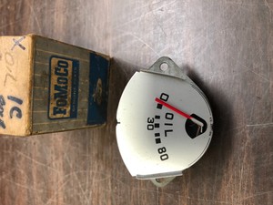 Details About 1951 1952 Ford Pickup Truck 80 Lb Dash Oil Pressure Gauge Nos Ford 219